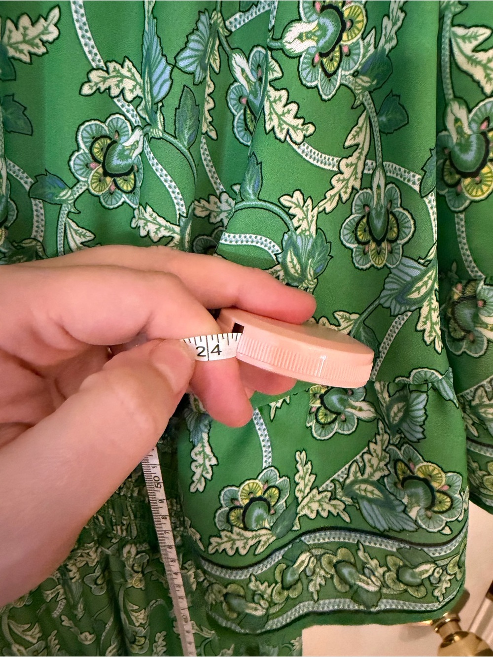 Max Studio Green Paisley Maxi Dress - Picture 6 of 7